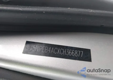 2012 Hyundai Sonata Gls from USA, damaged, VIN 5NPEB4ACXCH366877